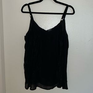 TORRID Sophie Chiffon Swing Cami BLACK Size 0